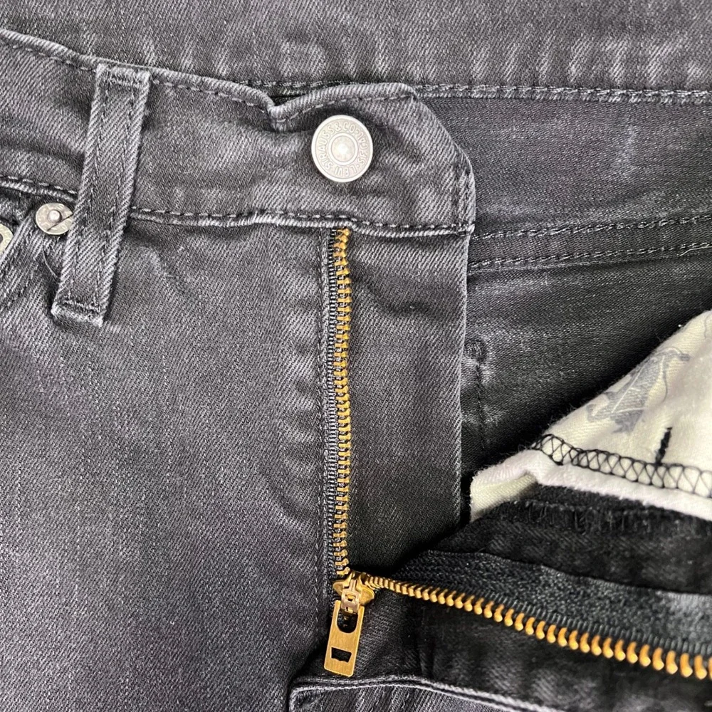 Levis 510 Jeans Mens‎ 29x32 Black Skinny Casual Punk Stretch Denim Pants Grunge